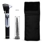 Fiber Optic Mini Otoscope Black
