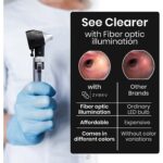 Fiber Optic Mini Otoscope Black - Image 4