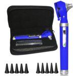 Fiber Optic Mini Otoscope Blue
