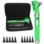 Fiber Optic Mini Otoscope Green