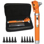 Fiber Optic Mini Otoscope Orange