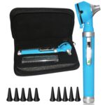 Fiber Optic Mini Otoscope Sky Blue