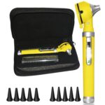 Fiber Optic Mini Otoscope Yellow