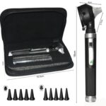 Fiber Optic Mini Otoscope Black