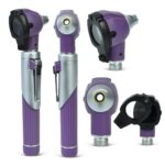 Fiber Optic Mini Otoscope Purple