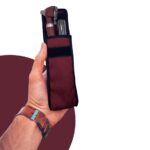 Fiber Optic Otoscope Burgundy - Image 2